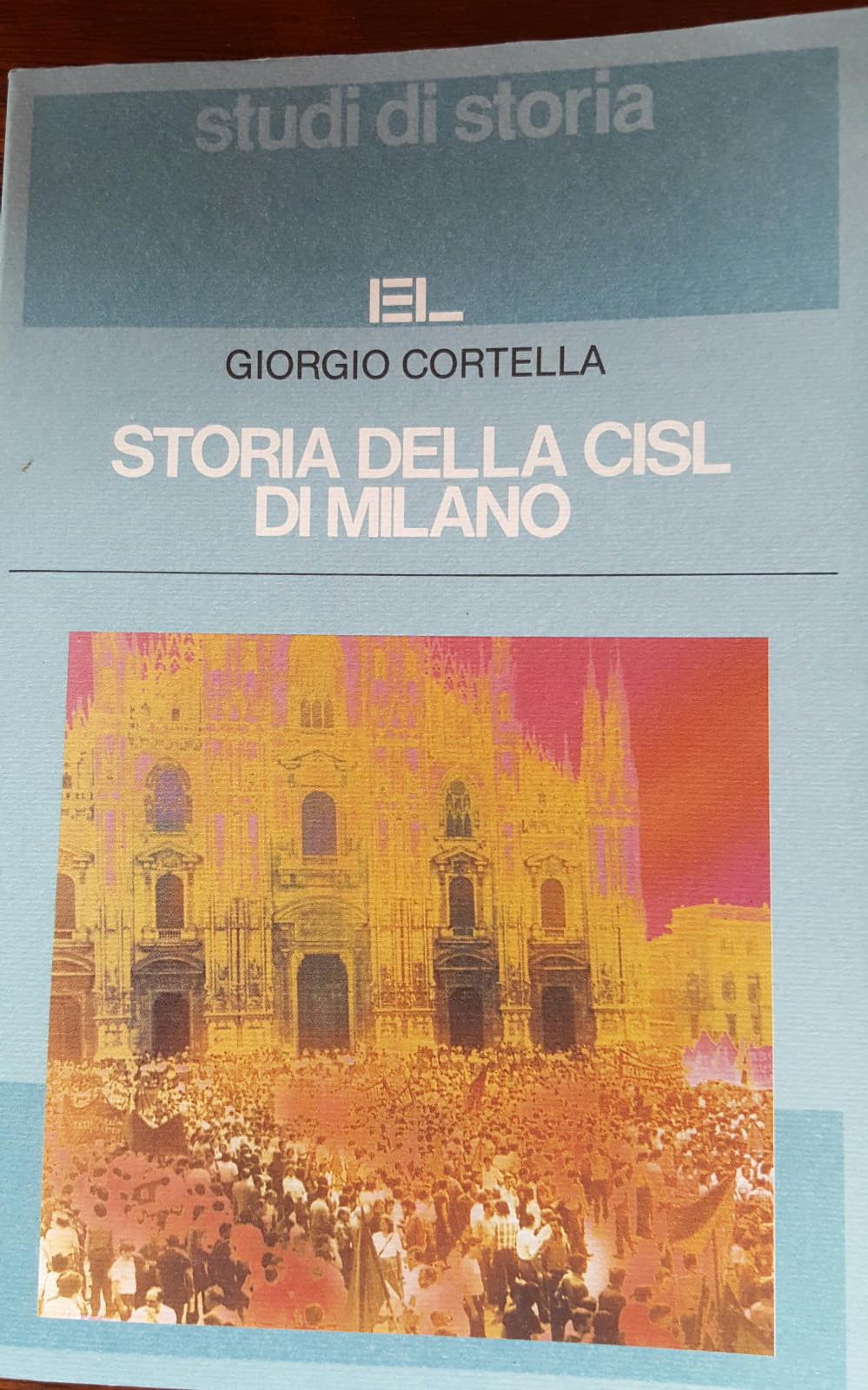 Storia della Cisl di Milano - copertina