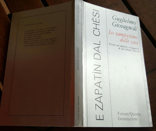 E zapatin dal chesi (Lo zampettino delle case) Poesie nel dialetto romagnolo di San Mauro Pascoli - copertina