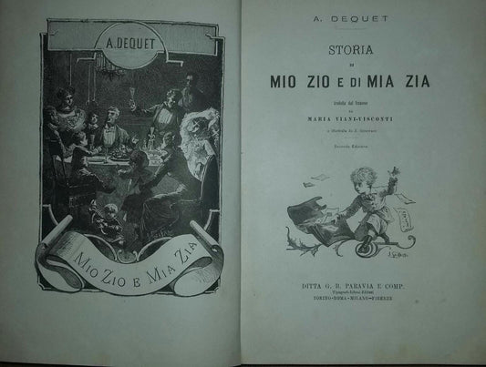 Storia di mio zio e di mia zia - copertina