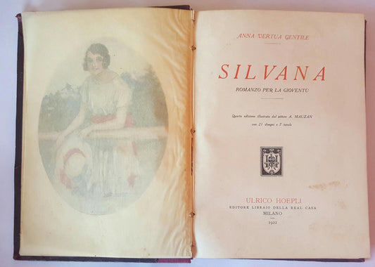 Silvana. Romanzo per la gioventu' - copertina
