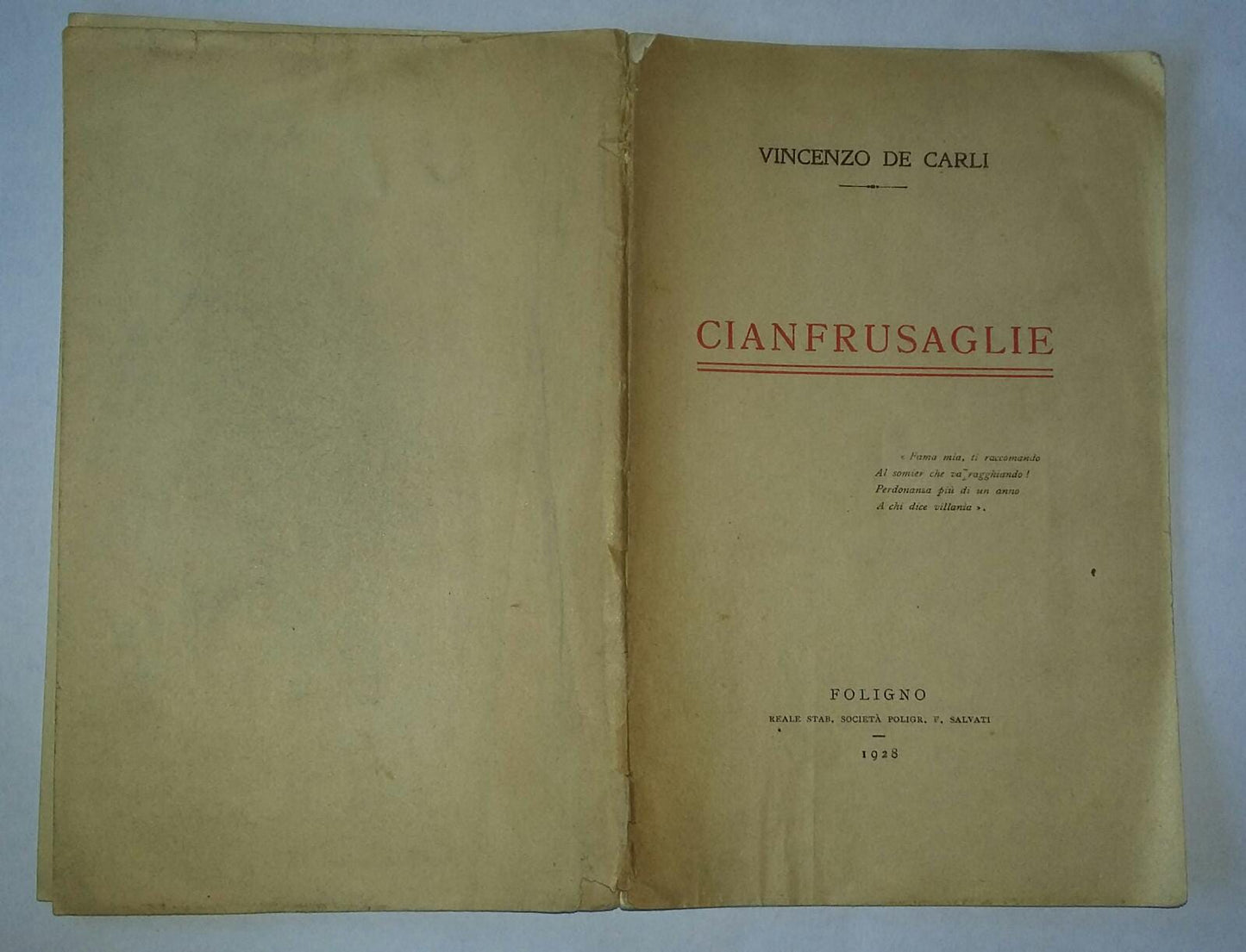 Cianfrusaglie - copertina