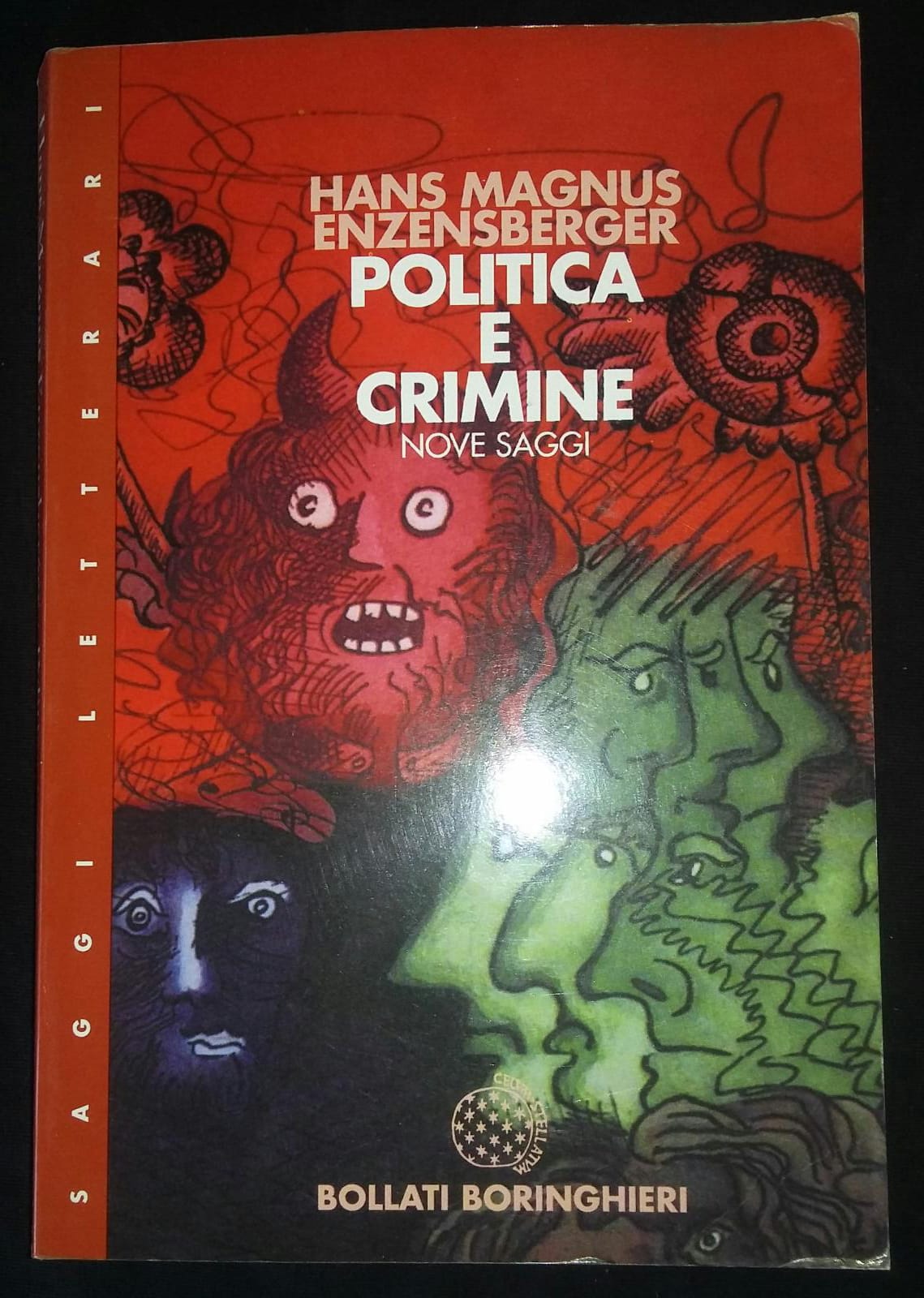 Politica e crimine. Nove saggi - copertina
