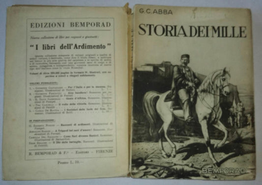 Storia dei mille - copertina