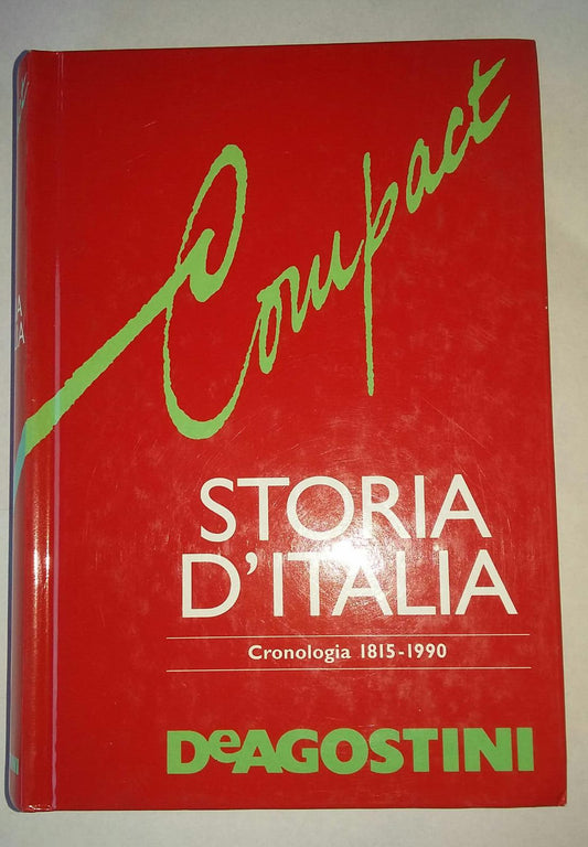 Storia d'Italia. Cronologia 1815-1990 - copertina