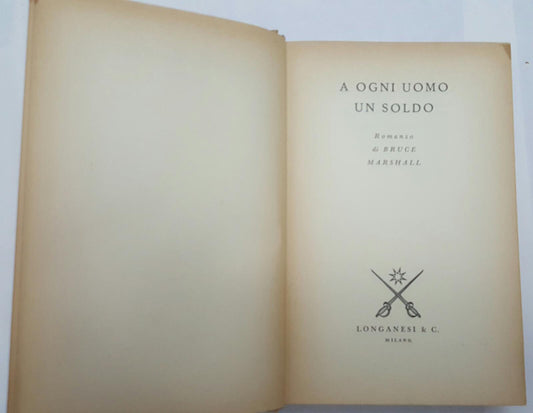 A ogni uomo un soldo - copertina