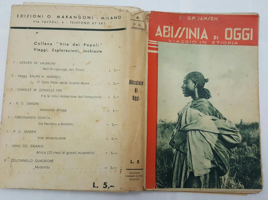Abissinia di oggi  Viaggio in Etiopia - copertina
