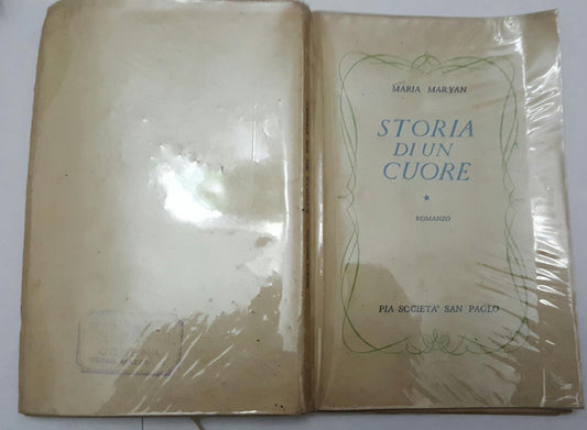 Storia di un cuore - copertina