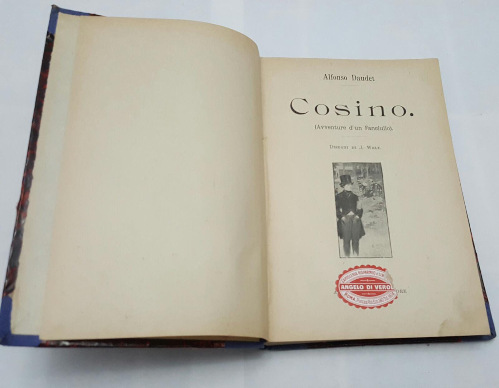 Cosino Avventure d'un fanciullo - copertina