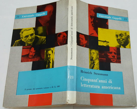 Cinquant'anni di letteratura americana - copertina