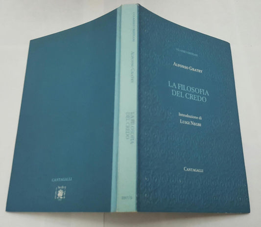 La filosofia del credo - copertina