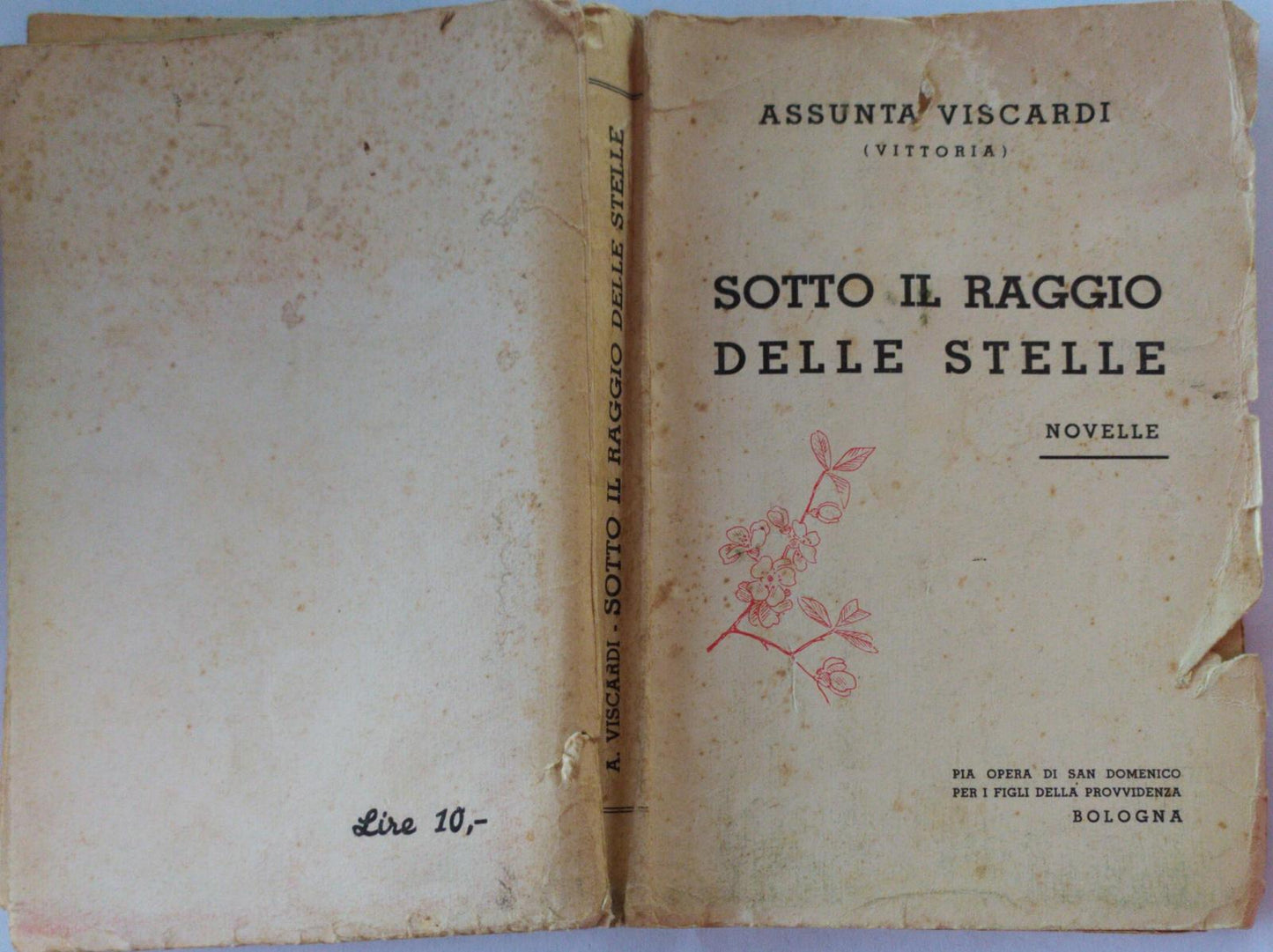 Sotto il raggio delle stelle - copertina