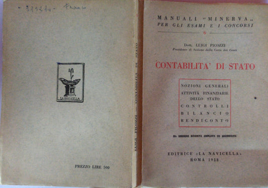 Contabilita' di stato - copertina