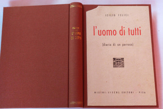 L'uomo di tutti (diario di un parroco) - copertina