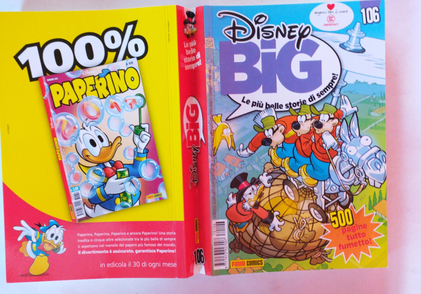Disney Big. Le piu' belle storie di sempre. Numero 106  Febbraio 2017 - copertina