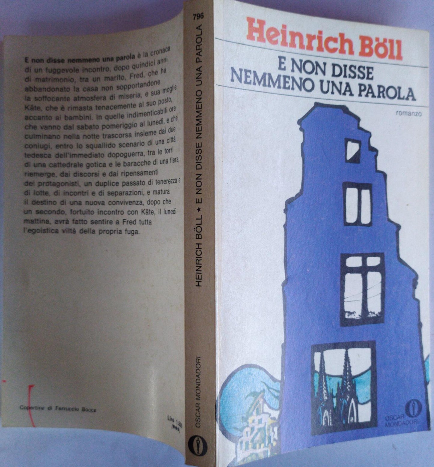 E non disse nemmeno una parola - copertina