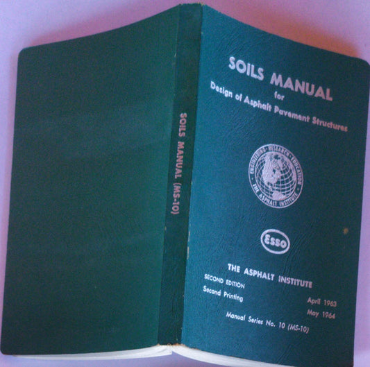 Soils manual for design of Asphalt Pavement Structures - copertina