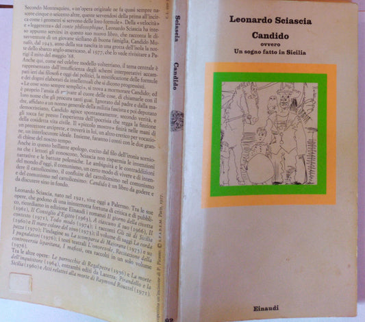 Candido Ovvero un sogno fatto in Sicilia - copertina