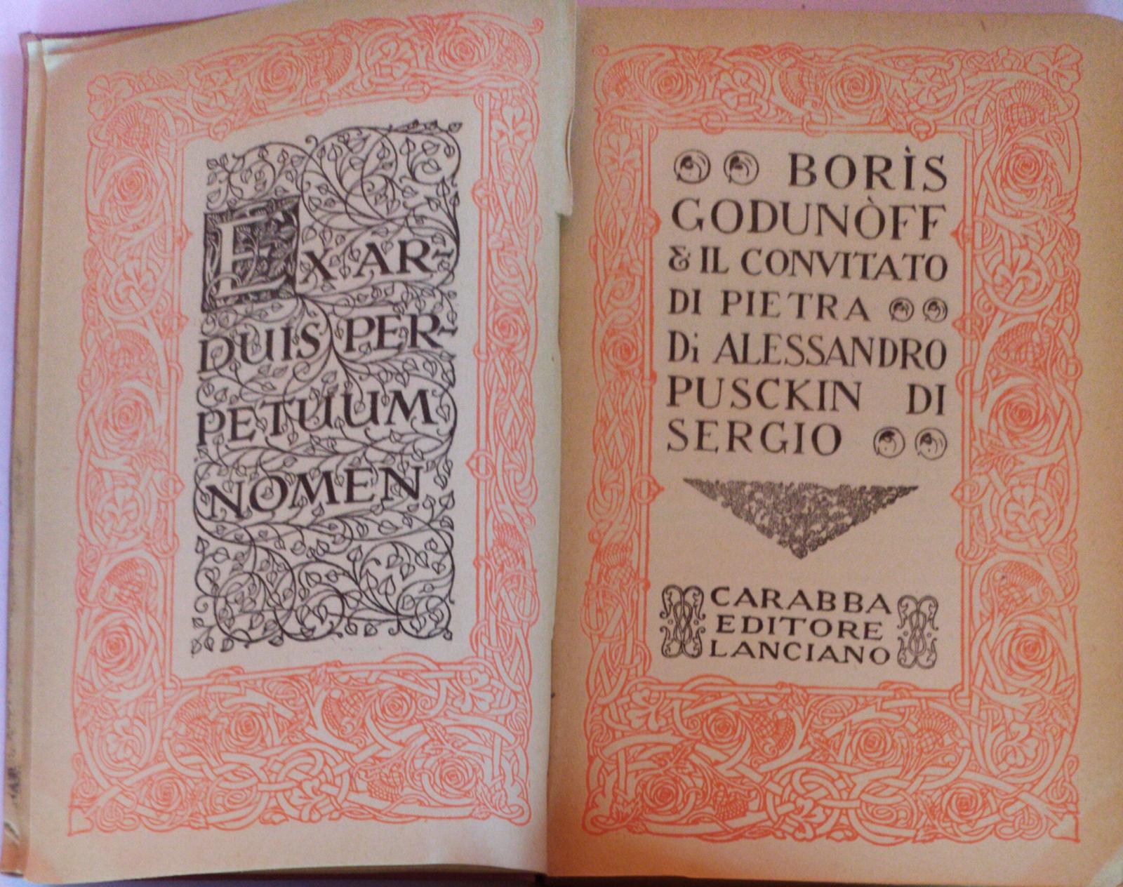 Boris Godunoff e il convitato di Pietra - copertina