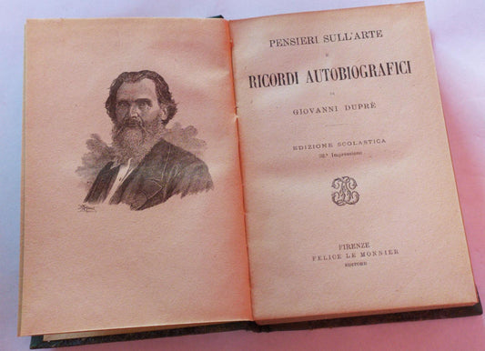 Pensieri sull'arte e ricordi autobiografici - copertina