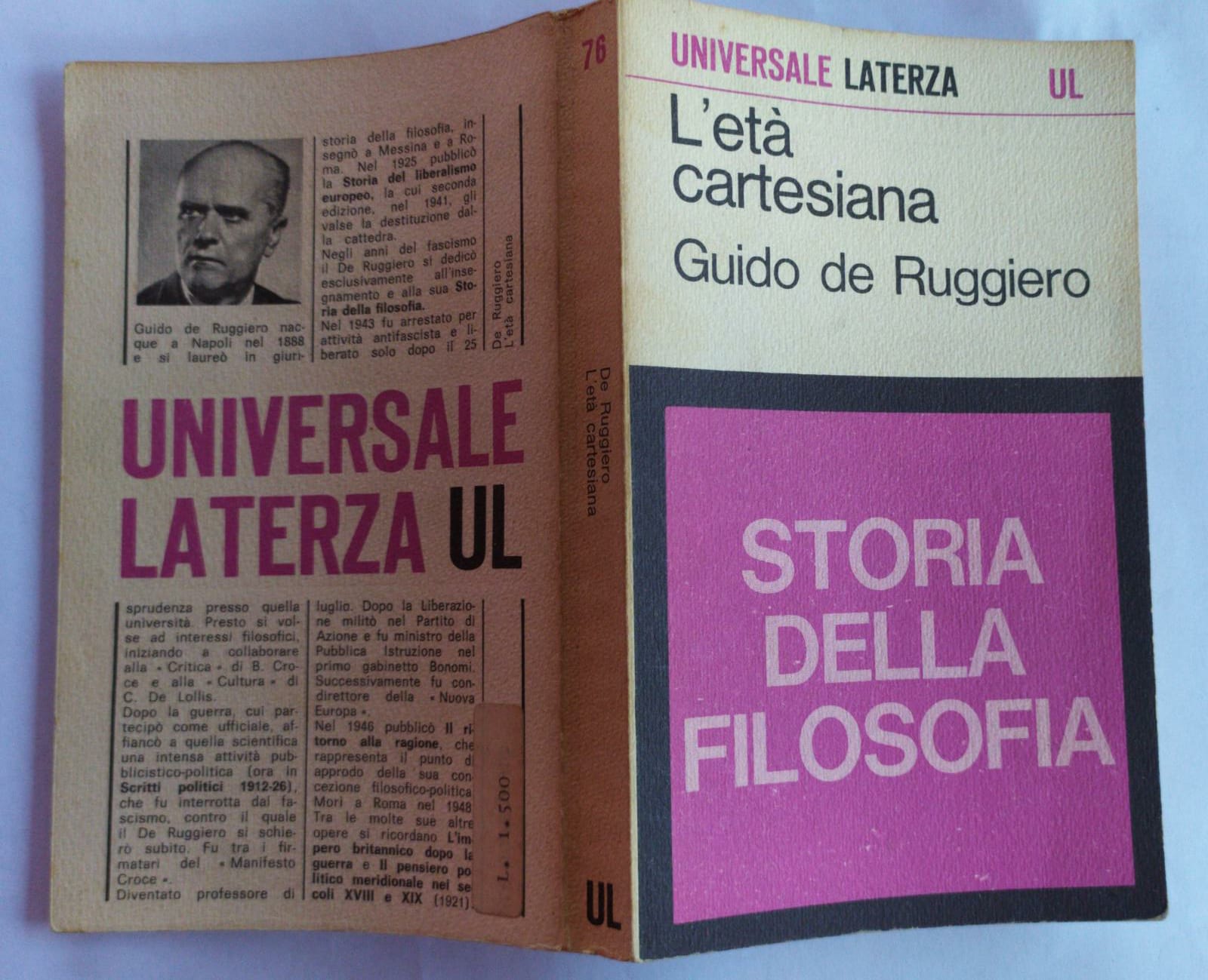 L'eta' Cartesiana - copertina