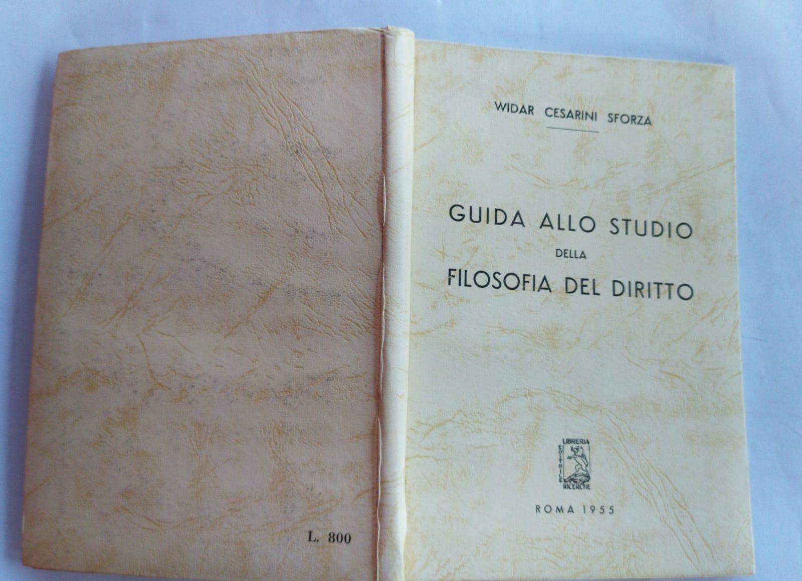 Guida allo studio della filosofia del diritto - copertina