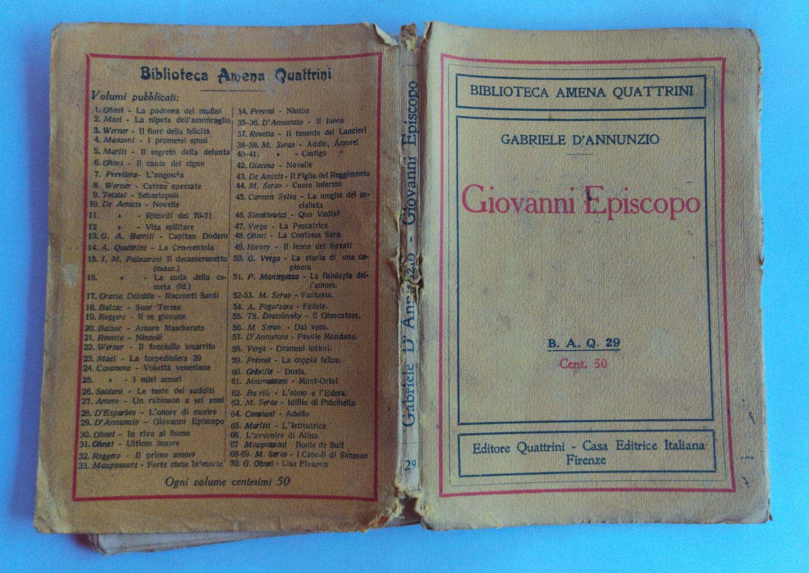 Giovanni Episcopo - copertina