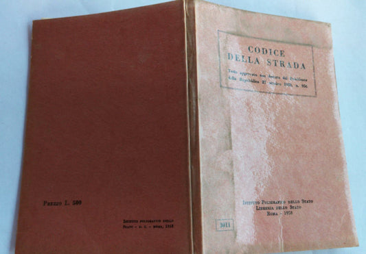Codice della strada - copertina