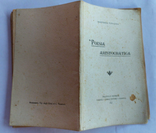 Poesia aristocratica - copertina