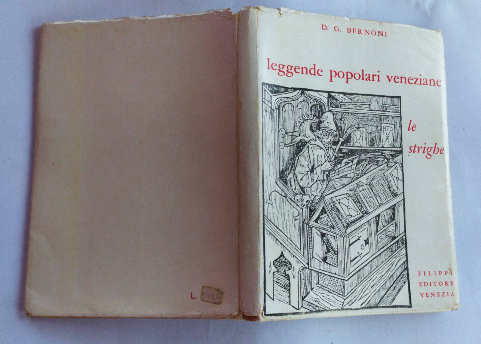 Leggende popolari veneziane - copertina