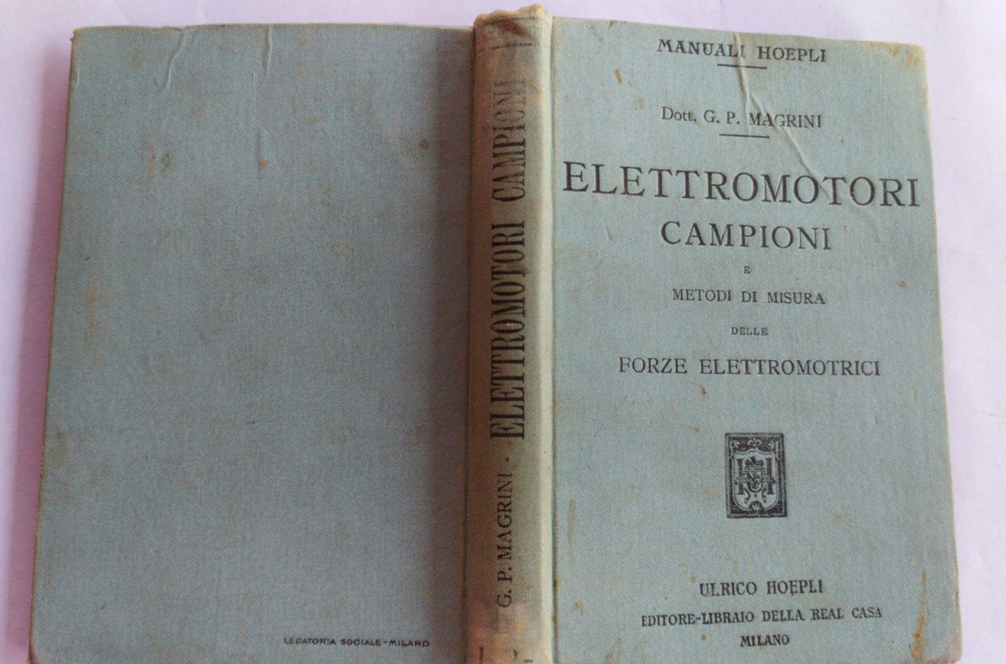Elettromotori campioni e metodi di misura delle forze elettromotrici - copertina