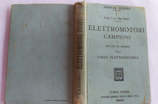 Elettromotori campioni e metodi di misura delle forze elettromotrici - copertina