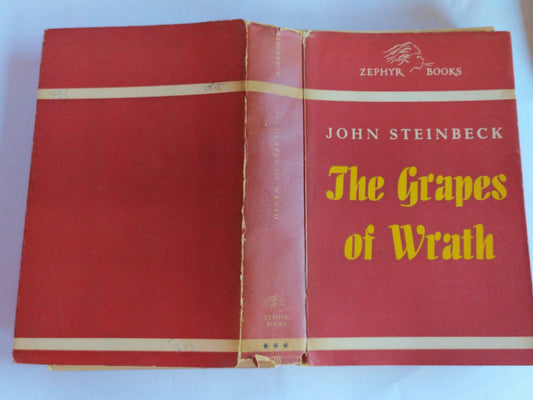The Grapes of wrath Volume III - copertina