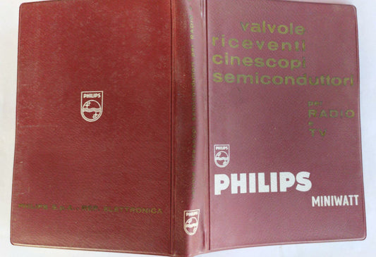 Valvole riceventi cinescopi semiconduttori per radio e tv - copertina