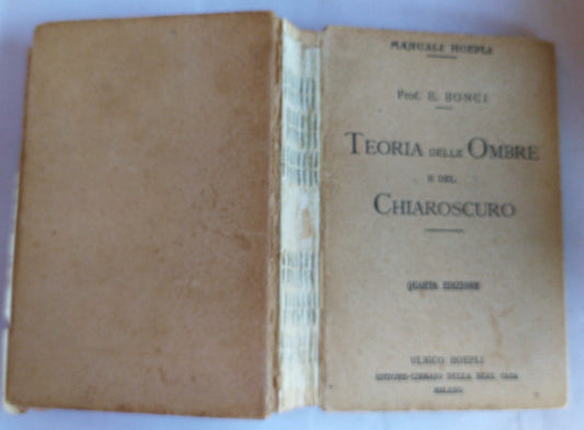 Teoria delle ombre e del chiaroscuro - copertina