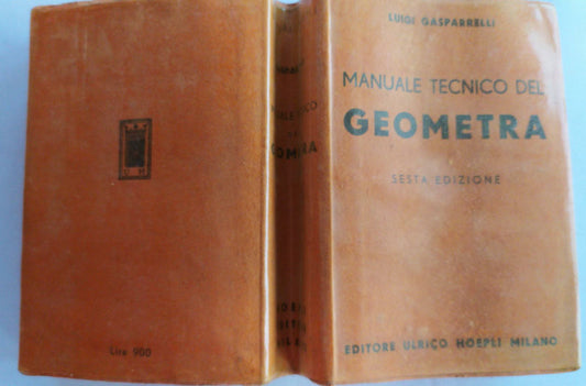 Manuale tecnico del geometra - copertina