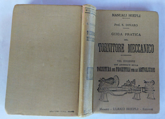 Guida pratica del tornitore meccanico - copertina