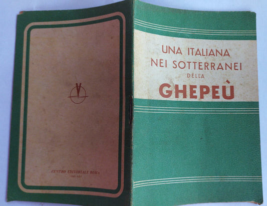 Una italiana nei sotterranei della Ghepeu - copertina