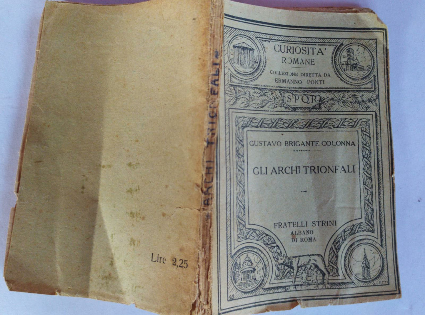 Gli archi trionfali - copertina