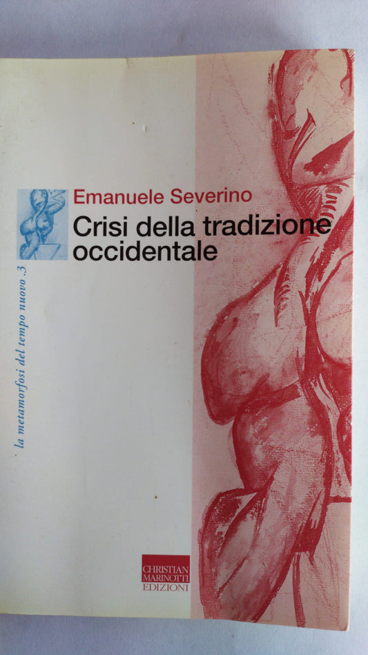 Crisi della tradizione occidentale - copertina