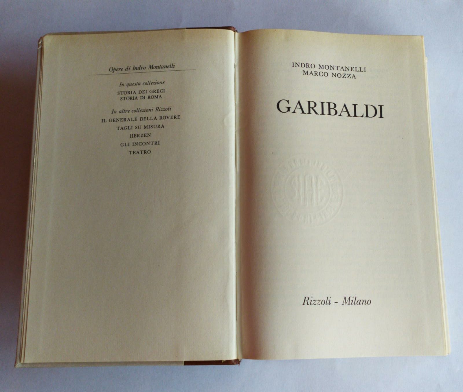 Garibaldi - copertina