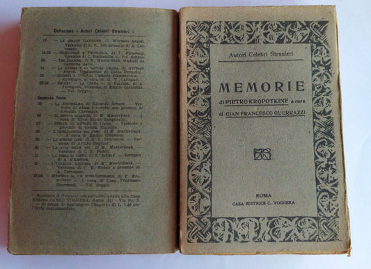 Memorie - copertina