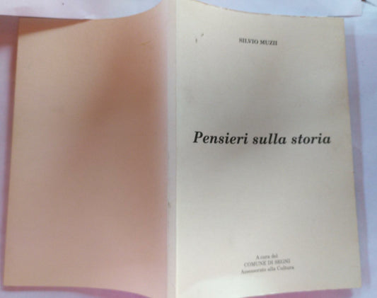 Pensieri sulla storia - copertina