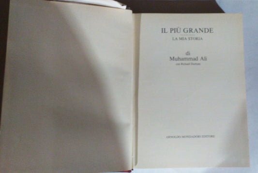 La mia storia  Il piu' grande - copertina