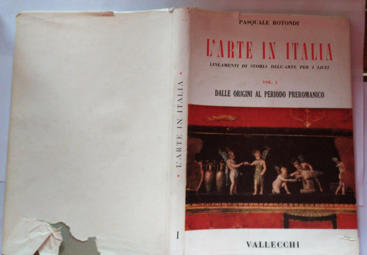 L'arte in Italia Volume I Dalle origini al periodo preromanico - copertina