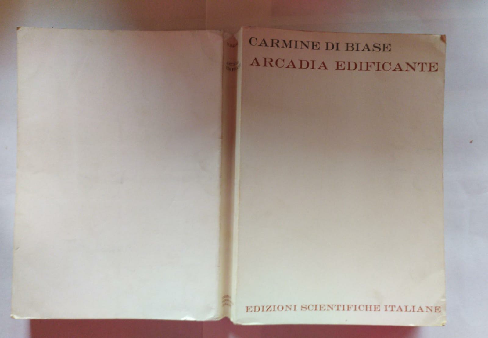 Arcadia Edificante - copertina
