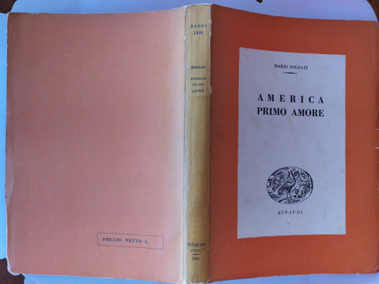 America. Primo Amore - copertina