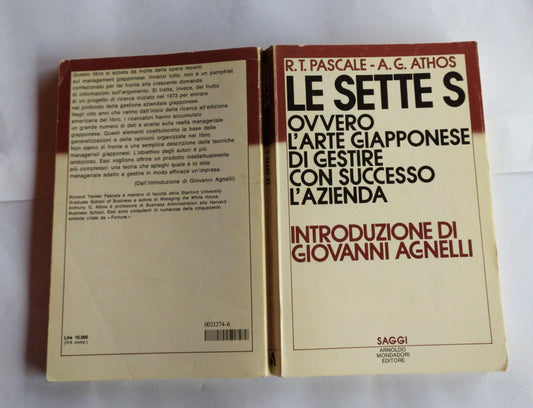 Le sette s. Overo l'arte Giapponese di gestire con successo l'azienda - copertina