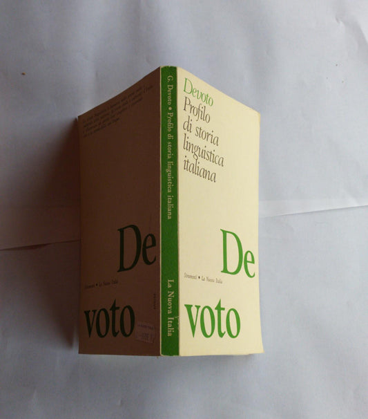 Profilo di storia linguistica italiana - copertina
