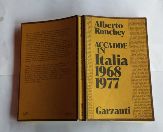 Accadde in Italia (1968-1977) - copertina