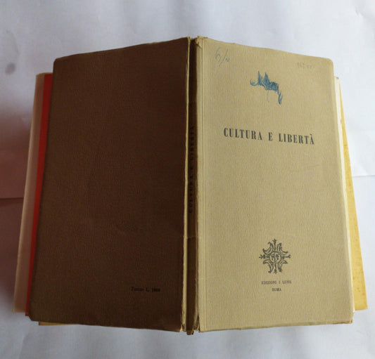 Cultura e liberta' - copertina
